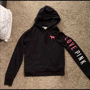 PINK Black Hoodie